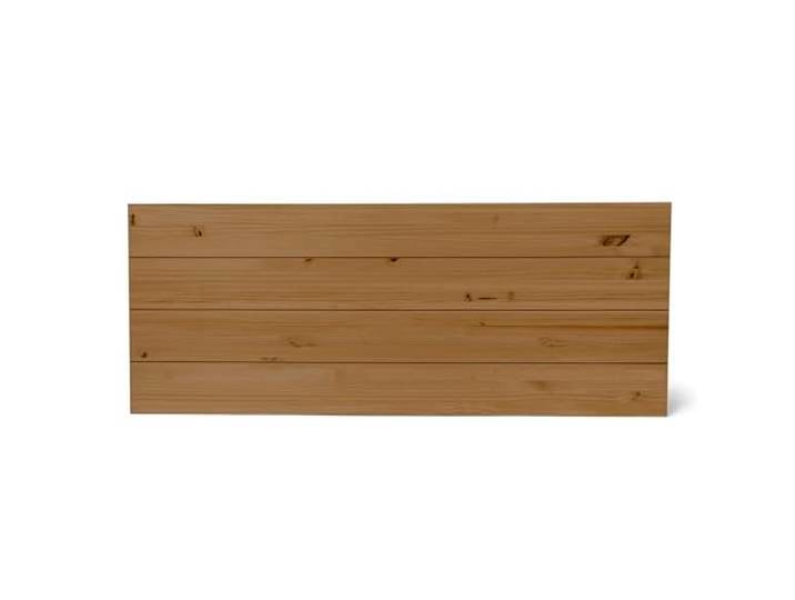 Raw Wood - Kopfteil Bett 170 und 180 cm King Size - Nordisches Kopfteil aus Massivholz – Handgefertigt in Spanien - Hiyori Dark