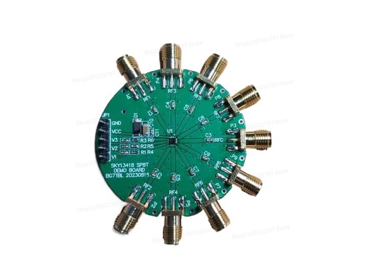 SKY13418, SP8T, Commutateur, 0.1G, 10K-6G, Carte de test, Commutateur unipolaire à huit positions, Micro-ondes radiofréquence