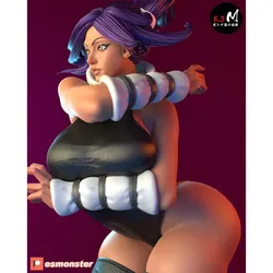 Black Cat Ninja Girl | ESMonster 1:12 running nsfw