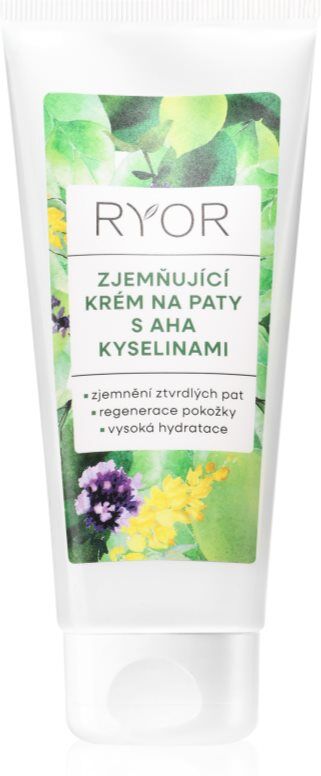 RYOR Herbal Spa crème adoucissante pieds avec AHA Acids 100 ml