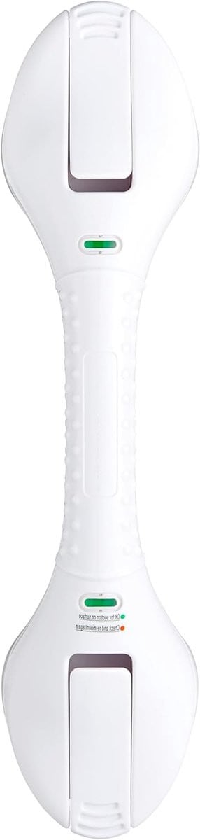 Witte wandsteun handgreep voor extra veiligheid thuis, 15 cm