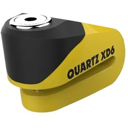 Oxford Quarz XD10 Scheibenschloss - Ø10mm gelb/schwarz