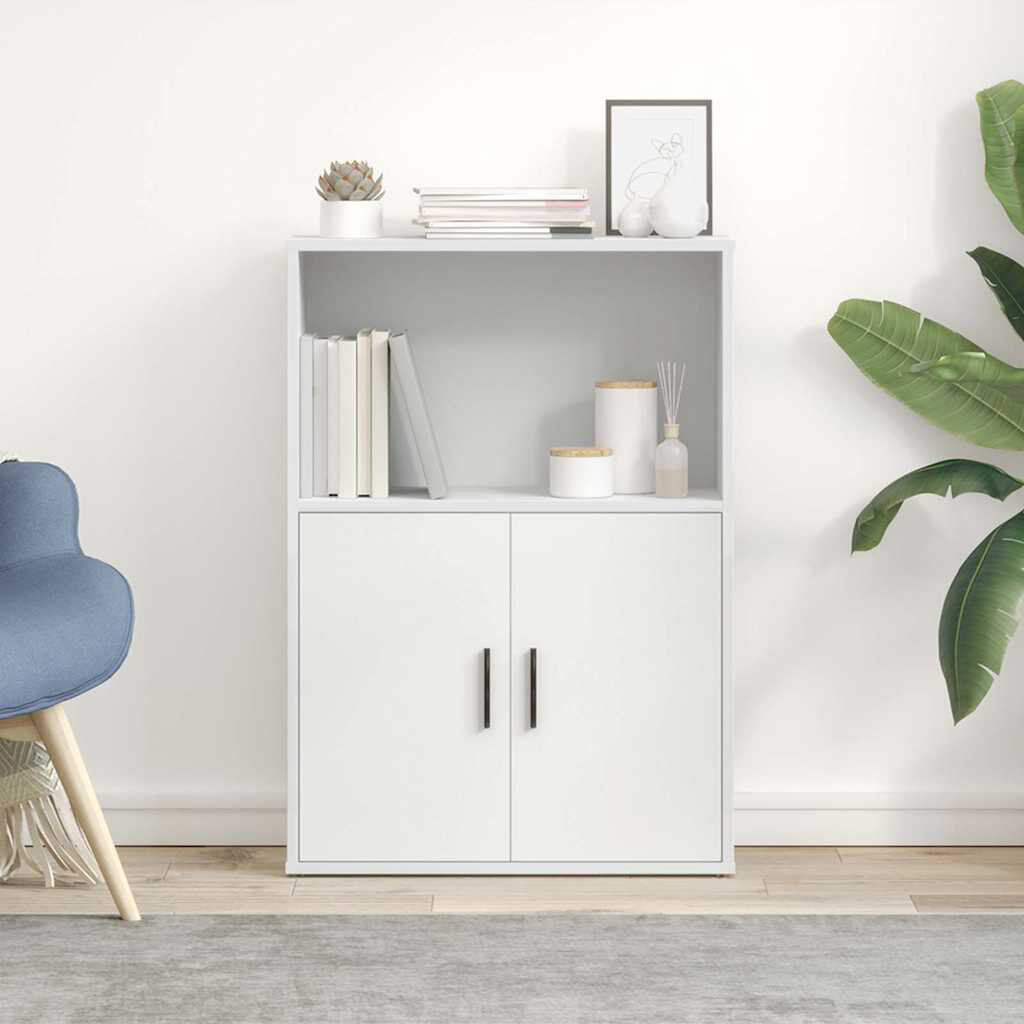 17 Stories Shevetta 85cm H x 60cm W Bookcase White