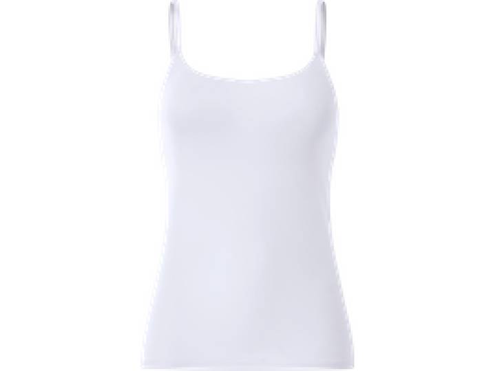ESMARA® Bretelles à fines bretelles avec soutien-gorge intégré (blanc, M(38/40))