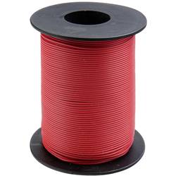 Donau Elektronik 125-S50-0 Litze 1 x 0.25 mm² Rot 50 m