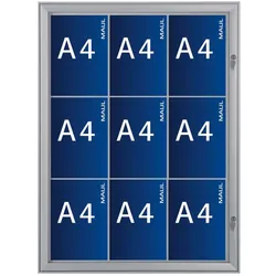 MAUL Schaukasten SC3000 aluminium In-/Outdoor 100,5x74,0x2,8 cm