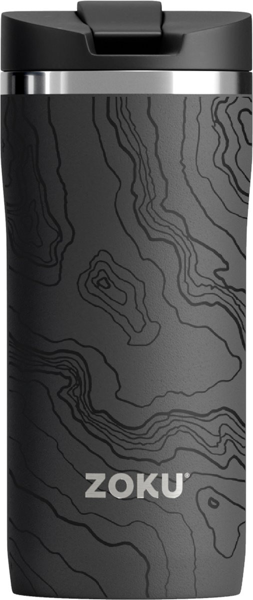 Zoku Reisbeker 355 ml - Grey Graphics