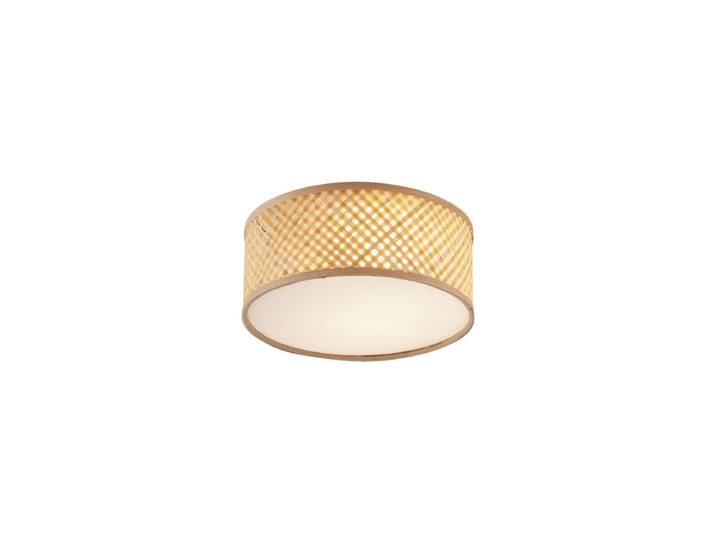Plafonnier en bambou oriental naturel 30 cm - Tremmo
