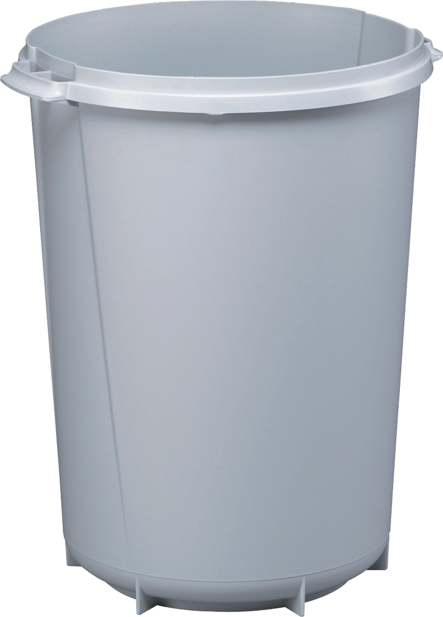 Durable Abfallbehälter Durabin Round, Mülltonne, 40 Liter, grau, 1800519050