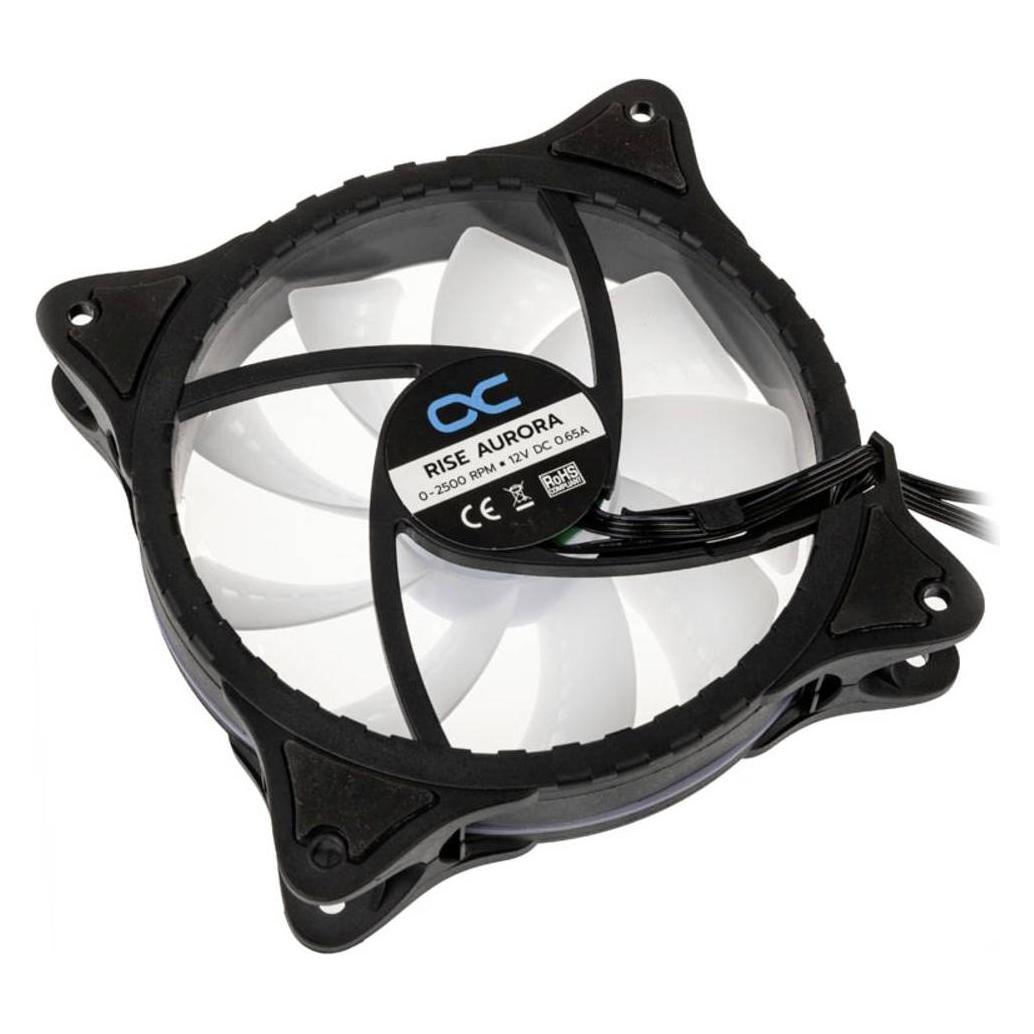 Alphacool Rise Aurora 120 mm Lüfter (120x120x25mm) (120 mm, 1x) (24836)