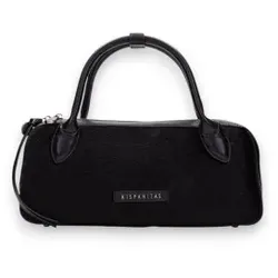 Hispanitas für Damen. BI264927 Schwarze Bowlingtasche (OSFA), Lässig, Kunstleder