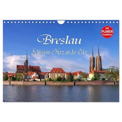 Breslau - Schlesiens Herz an der Oder (Wandkalender 2027 DIN A4 quer), CALVENDO Monatskalender