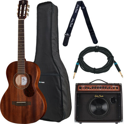 Harley Benton Custom Line CLP-15ME Bundle Natur matt