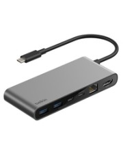 Belkin Connect 8-in-1 USB-C Hub with Dual Digital/Daten (INC024HQSGY)