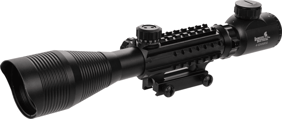 Lancer Tactical Kikarsikte 4-12x50EG Röd/Grön