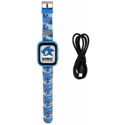 Lexibook Sonic Kids Smartwatch with 8GB memory card included (DMW070SN) (ohne SIM), Smartwatch