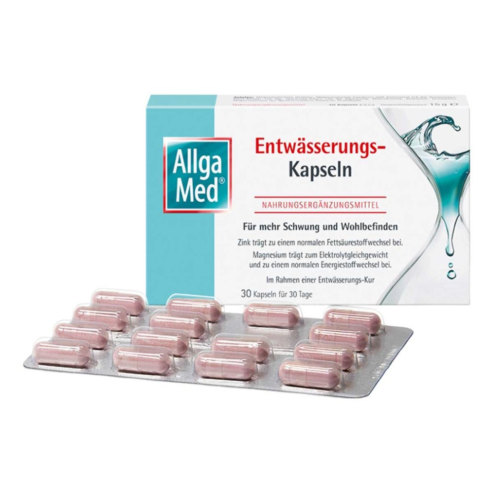 Dr. Theiss Naturwaren GmbH Allga Med Entwässerungs-kapseln 11657424