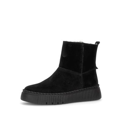 Winterstiefelette GABOR "Winterstiefelette", Damen, Gr. 35,5, schwarz, Schuhe Winterstiefelette