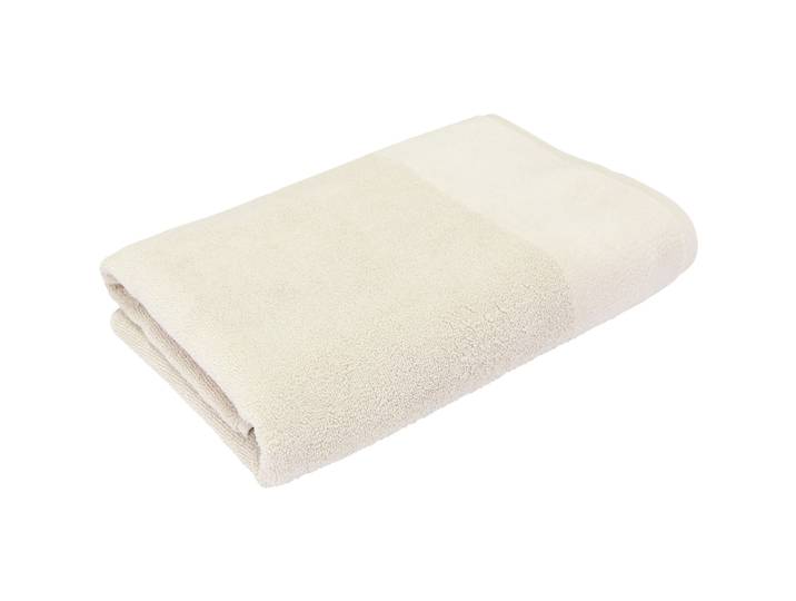 Living Home Duschtuch Softfeel beige Baumwolle 70 x 140 cm