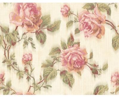 Seabrook Designs Birna Floral Branch Unpasted Wallpaper