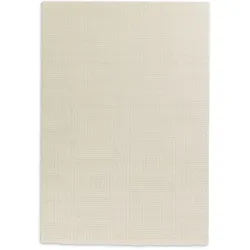 SCHÖNER WOHNEN-Kollektion Design-Teppich Pure Design 80 x 150 cm Polypropylen Beige Creme
