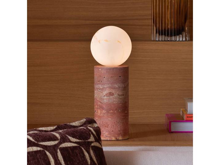IT´S ABOUT ROMI Tischlampe Tivoli, terracotta, für Wohn- / Esszimmer, Stein, Modern