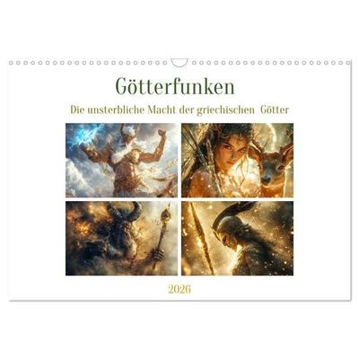 Götterfunken (Wandkalender 2026 DIN A3 quer), CALVENDO Monatskalender