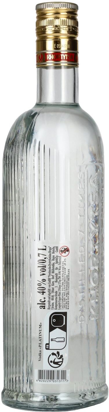 Khortytsa Vodka Khortytsa KHOR PLATINUM Vodka 40% Vol. 0,7l