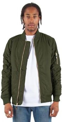 Shaka Wear SHBJ Bomber Jacket in Olive size 2XL