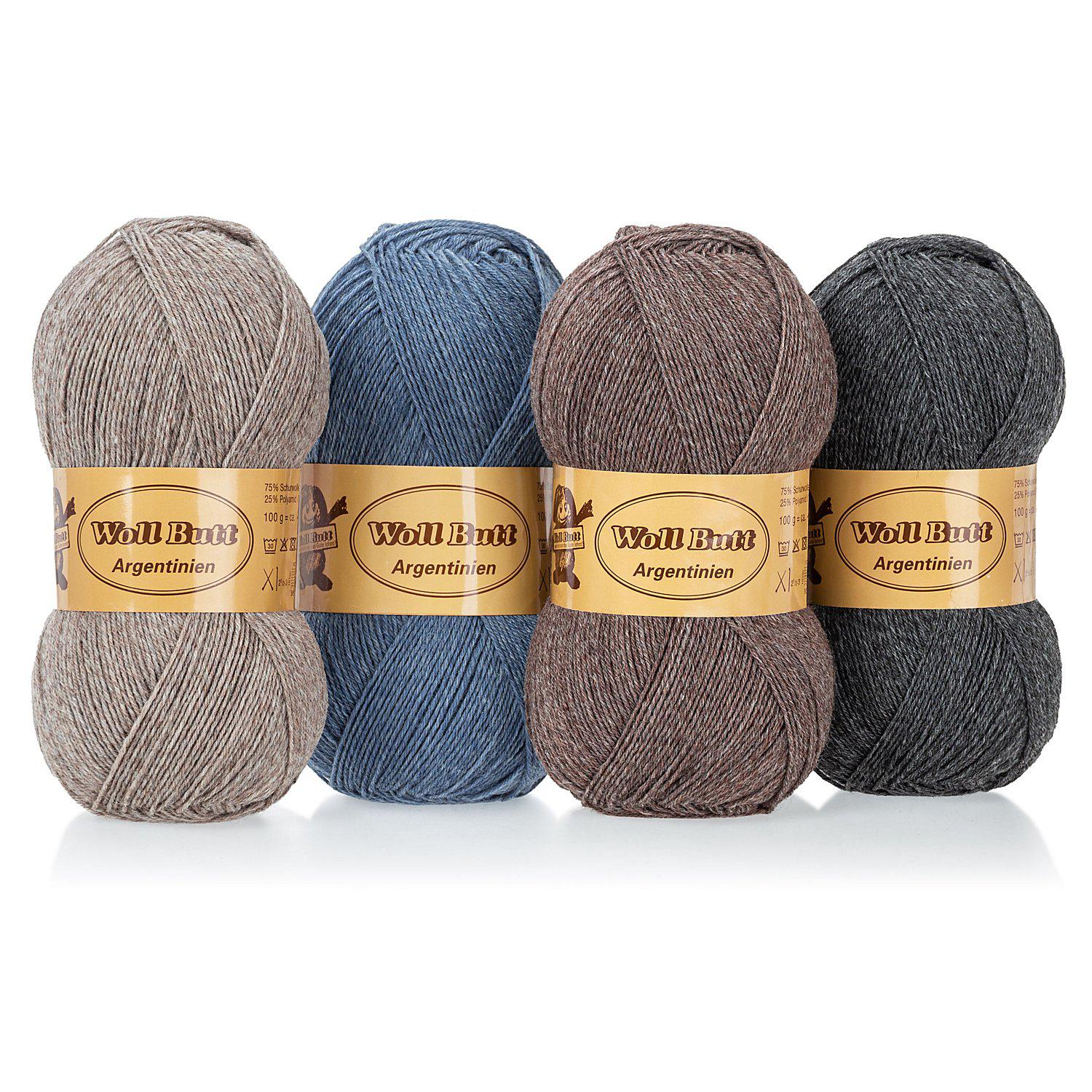 Woll Butt Sockenwollpaket "Argentinien", 400 g