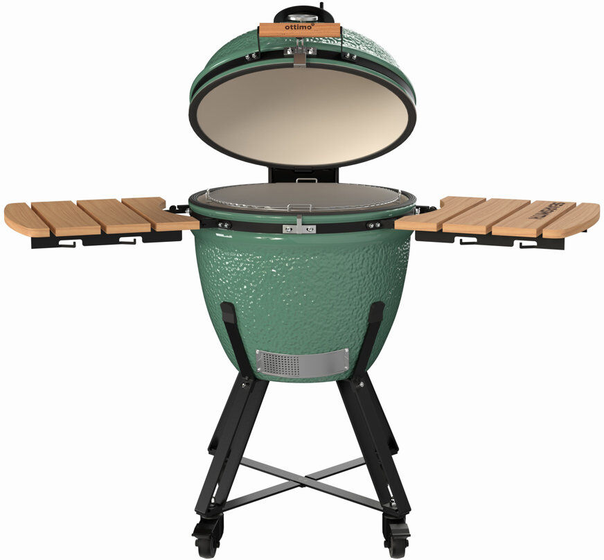 Charles Bentley 132.7cm W Charcoal Grill Satin 51.5cm W