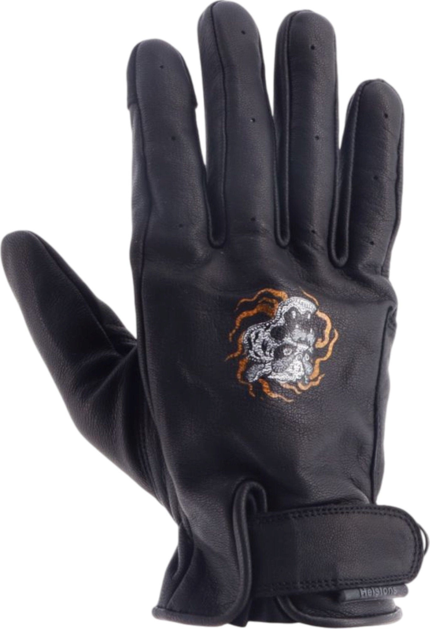 Helstons Tiger perforierte Motorrad Handschuhe 2025029-NO-T8