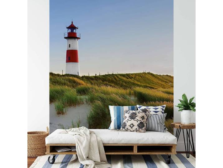 Fototapete Lighthouse Strand 1 x 2cm