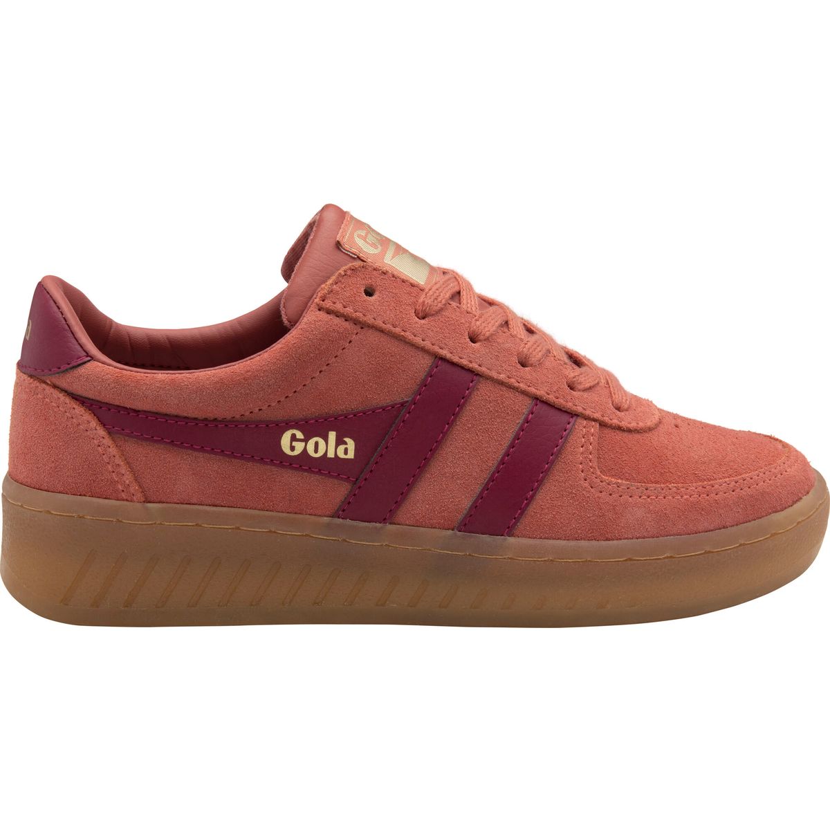 Gola Grandslam Suede Sneaker Women clay/cerise/gum (CK) 40 CLA589-CK-40-claycerisegum