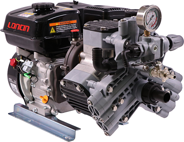 Comet MTP P40/20 BA (CE)  Spritzmotopumpe mit Benzinmotor  Loncin G200F-Motor  Ausführung für Säuren und chemische Produkte