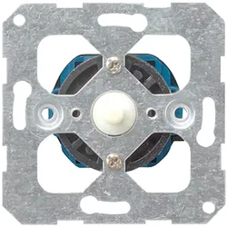 Gira inbouw schakelaar 3-Standen met nulstand element, Schalter + Taster, Weiss