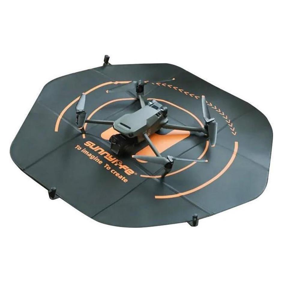 Sunnylife Landing pad for drones 80cm hexagon - Double Sided (TJP11) (Drohnen Landeplatz, Autel EVO II, DJI Mavic, DJI Mavic Air) (TJP11)
