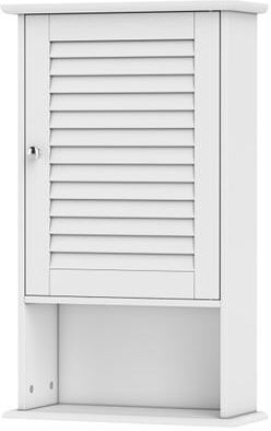 Costway 27.5 Inch H Wall Hanging Bathroom Storage Cabinet