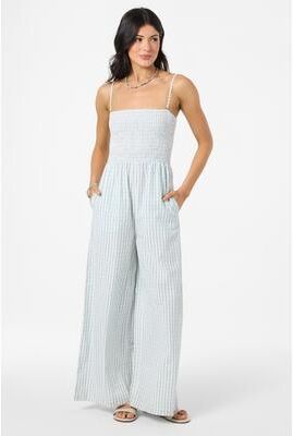 O'Neill s Aiyana Plaid Jumper in Winter White, Size Large
