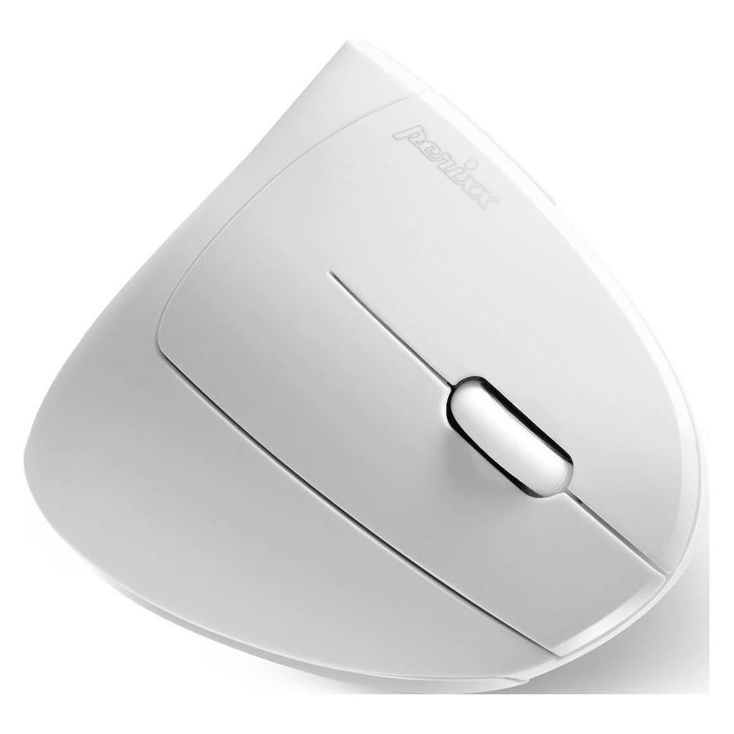 Perixx PERIMICE-713 N W Ergonomische Maus Funk Weiss 6 Tasten 1000 dpi, 1500 (Kabellos) (11937)