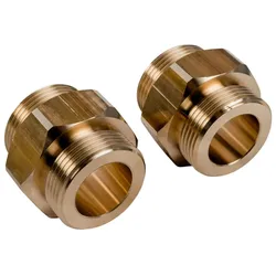 Wolf Doppelnippel G 11⁄4'' - G 11⁄4'' Satz a 2 Stück