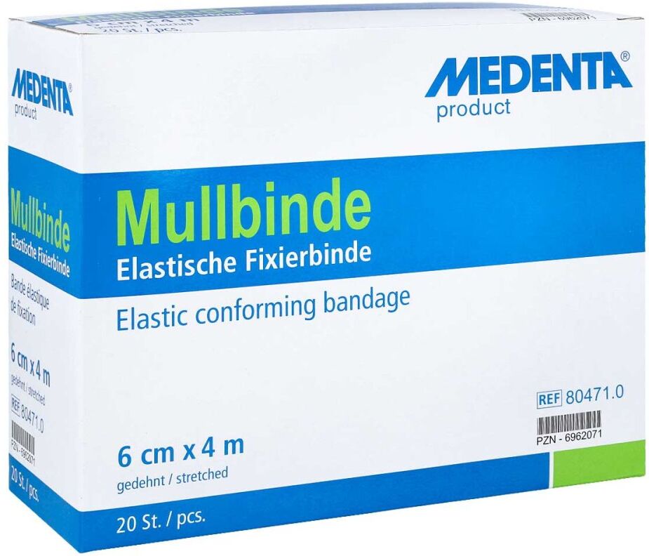 Mullbinden elastisch 4mx6cm
