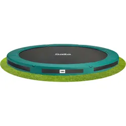 Salta Bodentrampolin Premium Ground Sports - rund - Ø251 cm - Grün