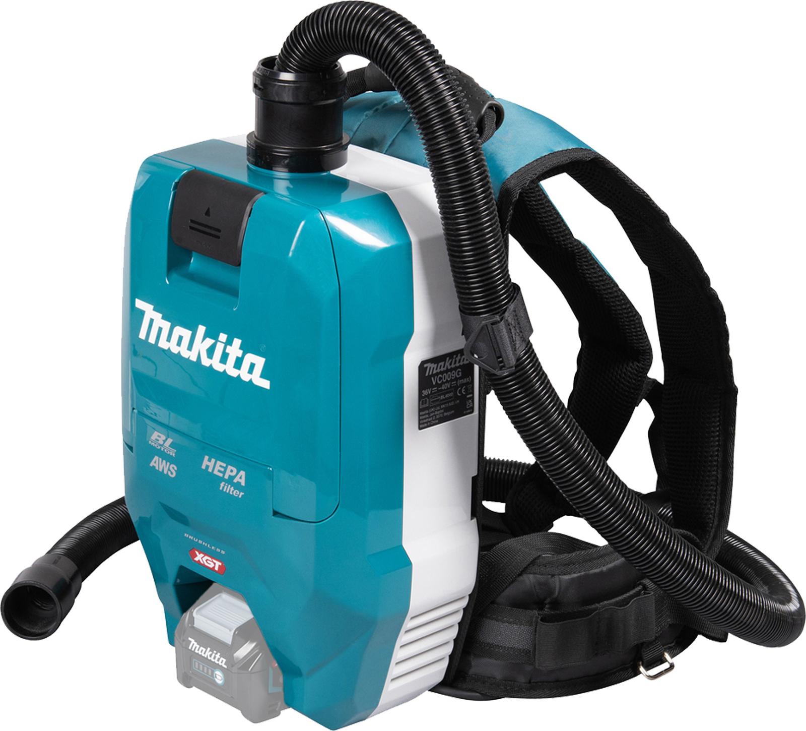 Makita VC009GZ01, Trommel-Vakuum, Trocken, Staubbeutel, 2 l, HEPA, Filterung