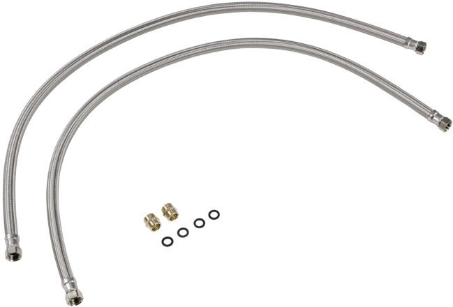Grünbeck Schlauch-Set 707840 DN 20, Überwurfmutter 3/4"x3/4", 1,5 m, gerade/gerade
