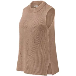 Tchibo - Strick-Pullunder - Damen - Gr. S - beige