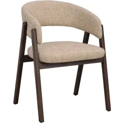 2er-Set DAHEIM Stuhl Barnaby Stoff Beige