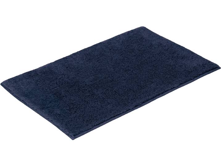 Badematte VOSSEN Timeless , blau (marine blau), H:10mm, Polyacryl, Badematten, Badematte