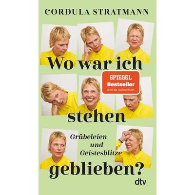 Wo war ich stehen geblieben?, Taschenbuch von Cordula Stratmann, dtv, 978-3-423-35269-7
