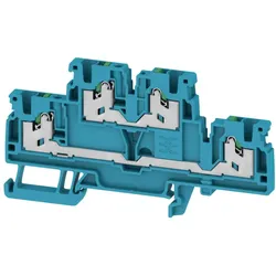Hager KR025SNM Etagenklemme-Neutral 2,5mm2, 800V/22A, SNAP-IN